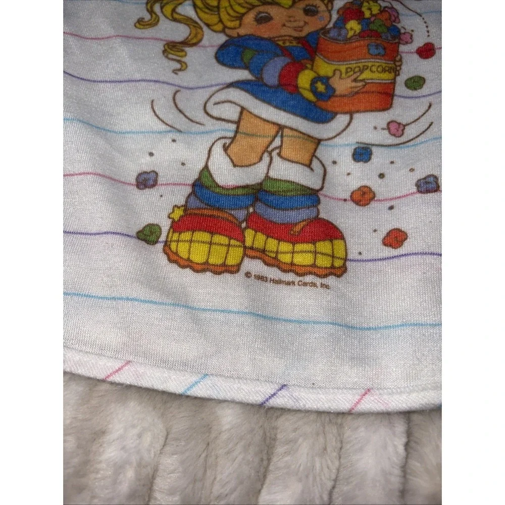 Vintage 1983 Hallmark Original RAINBOW BRITE Doll or Baby Shirt